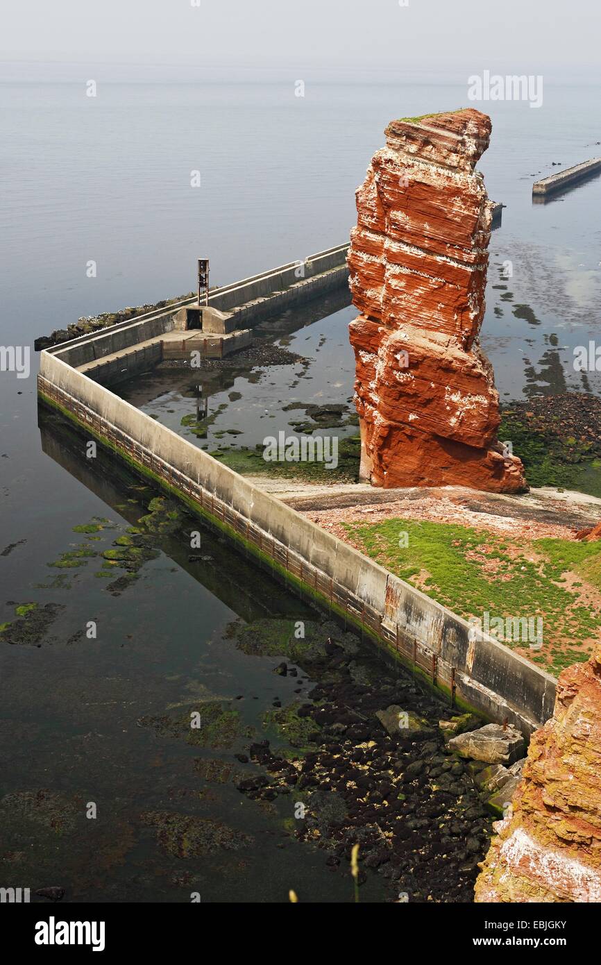 Lange Anna sull isola di Helgoland, Germania, Schleswig-Holstein, Isola di Helgoland Foto Stock