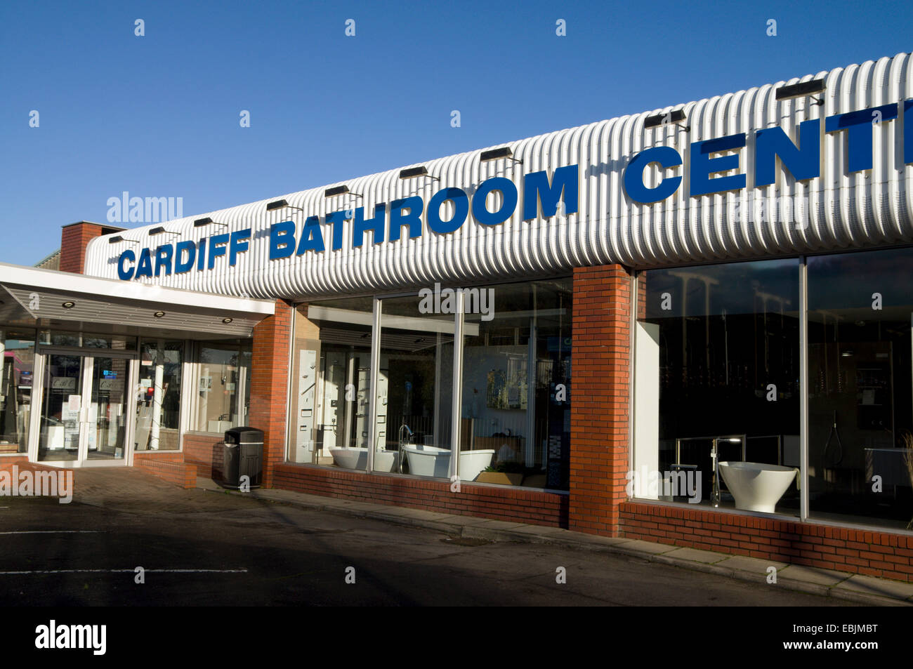 Bagno di Cardiff Centre, Hadfield Raod, Cardiff, Galles del Sud, Regno Unito. Foto Stock