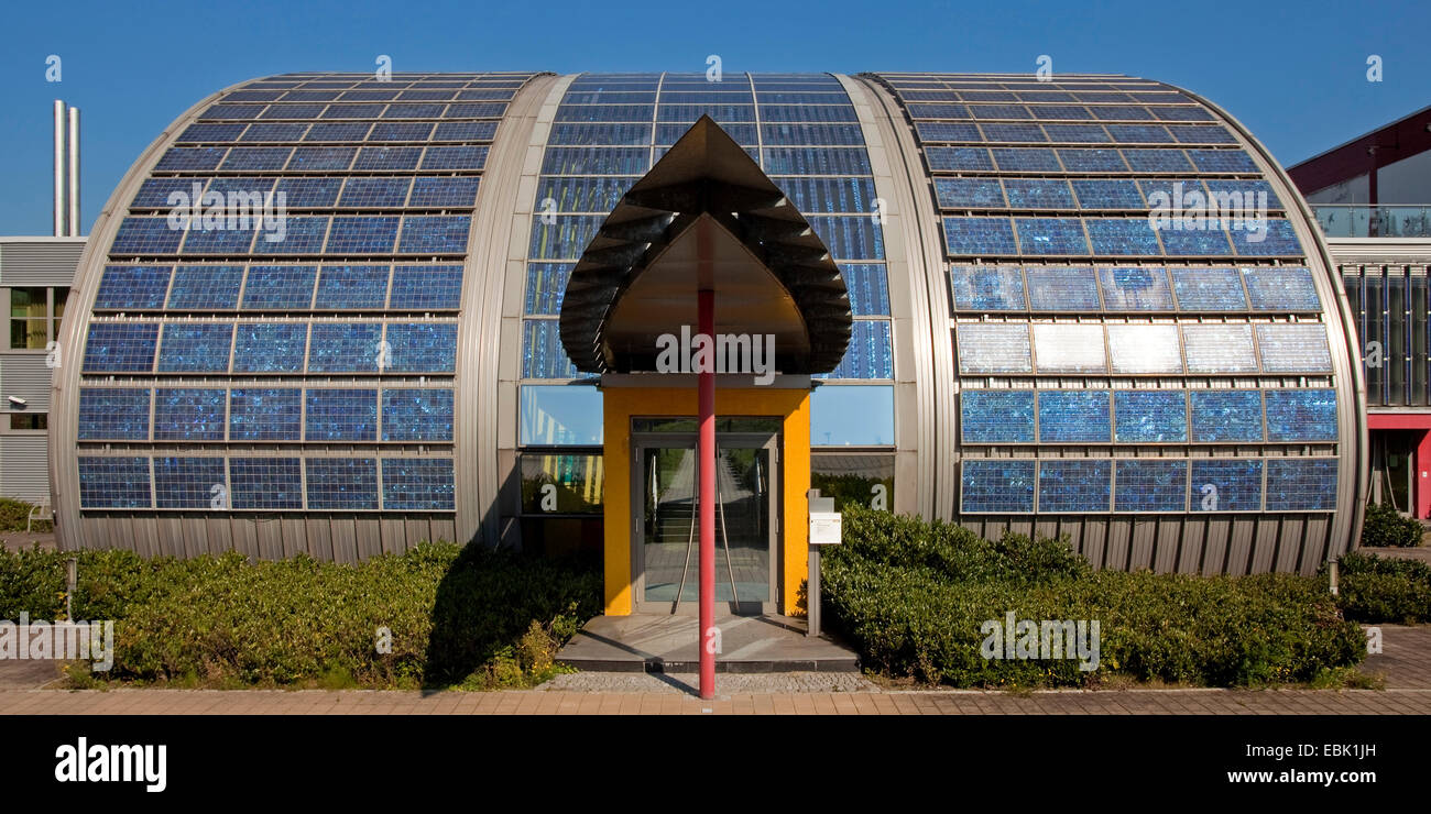 Costruzione di Solarworld, in Germania, in Renania settentrionale-Vestfalia, la zona della Ruhr, Gelsenkirchen Foto Stock