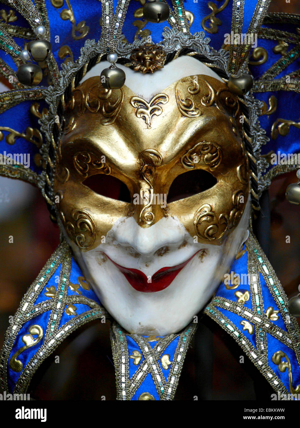 Il carnevale di Venezia maschera, Italia, Venezia Foto Stock