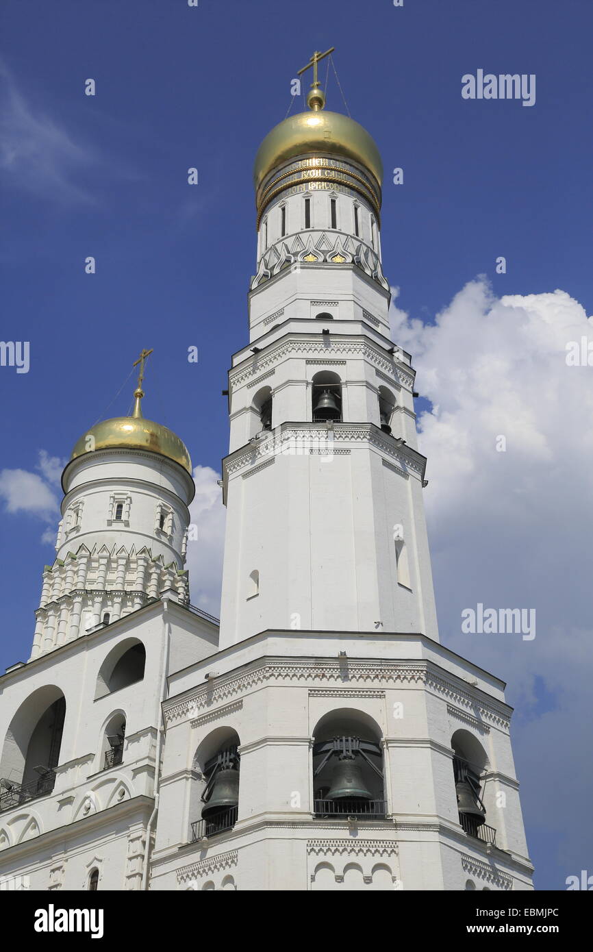 Ivan il grande campanile, Moskau, Russia Foto Stock