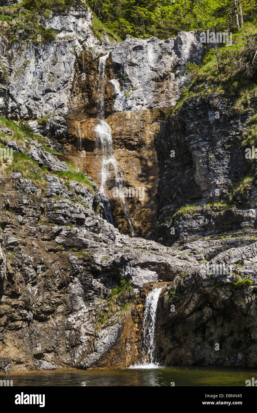 Suiben cade in estate, Austria, Tirolo, Stuibenfaelle, Archbach Foto Stock