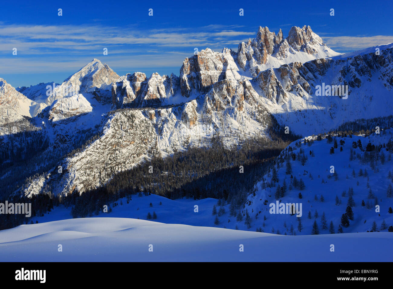 Antelao, Croda da Lago, Italia, Alto Adige, Dolomiti Foto Stock