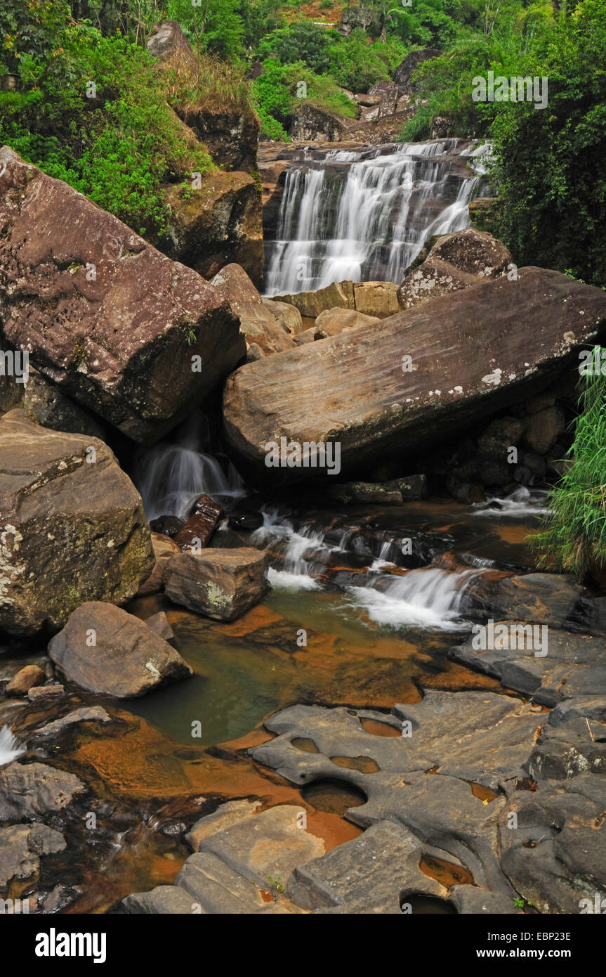 Cascata, Sri Lanka Foto Stock