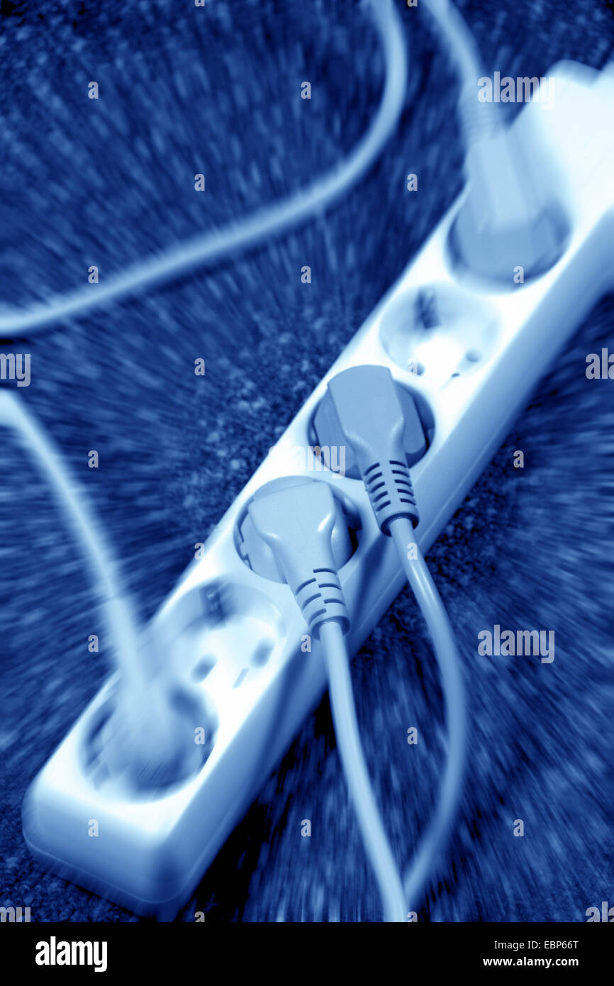 spina presa Foto Stock