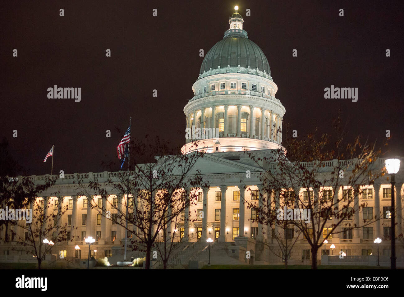 Salt Lake City, Utah - La Utah State Capitol. Foto Stock