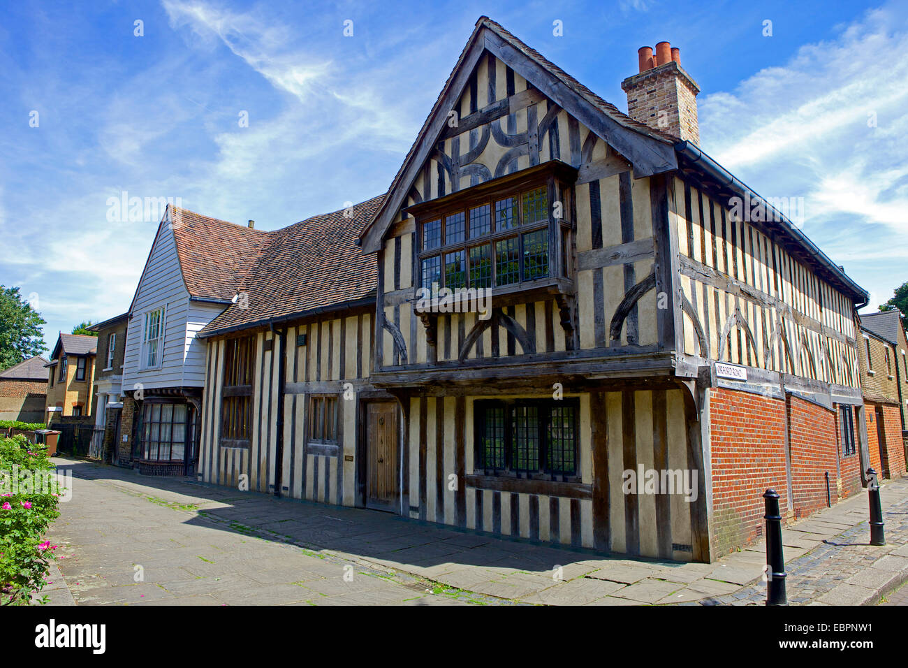 L antica casa in Walthamstow Village, Walthamstow, East London, England, Regno Unito, Europa Foto Stock