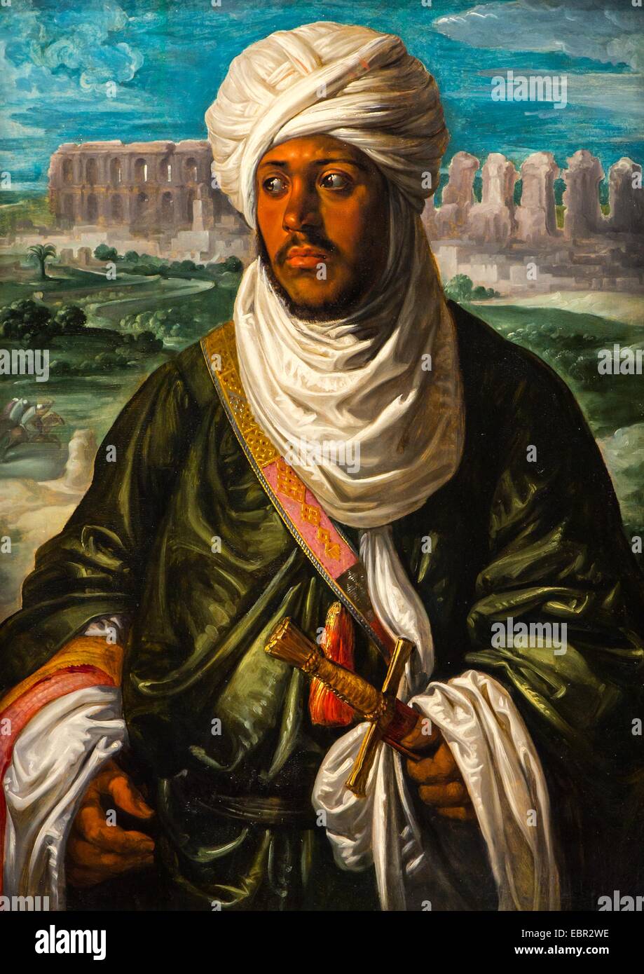 ActiveMuseum 0003157.jpg / Sultano Mulay Ahmad di Tunisi, 1613 - Pierre Paul Rubens 18/09/2013 - / xvii secolo Collezione / Museo attivo Foto Stock