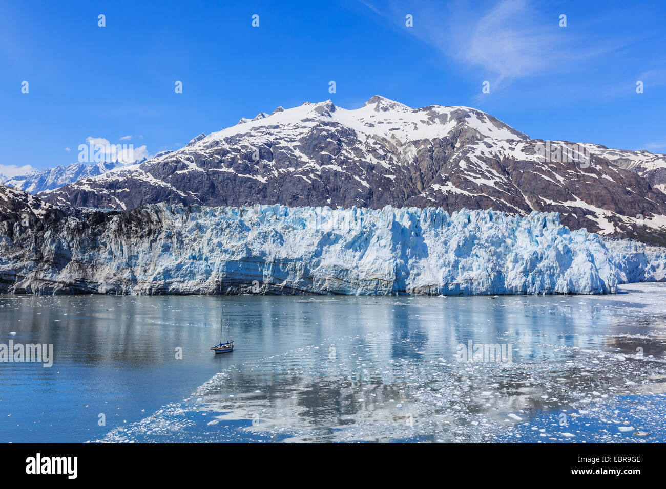 Glacier Bay, Alaska Foto Stock