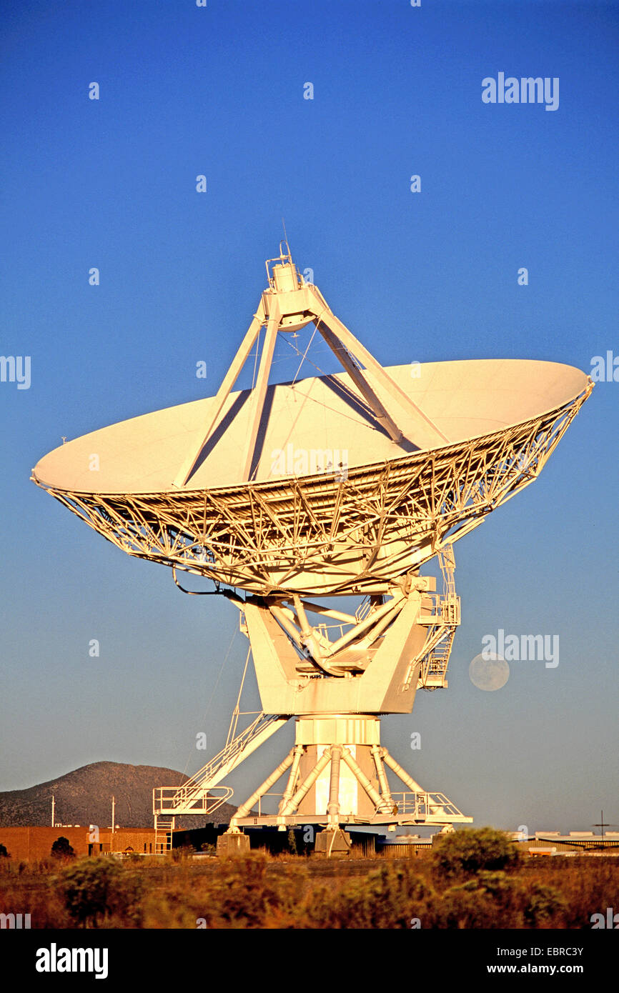 Radio Telescope in Socorro, USA, New Mexico, San Augustin Foto Stock