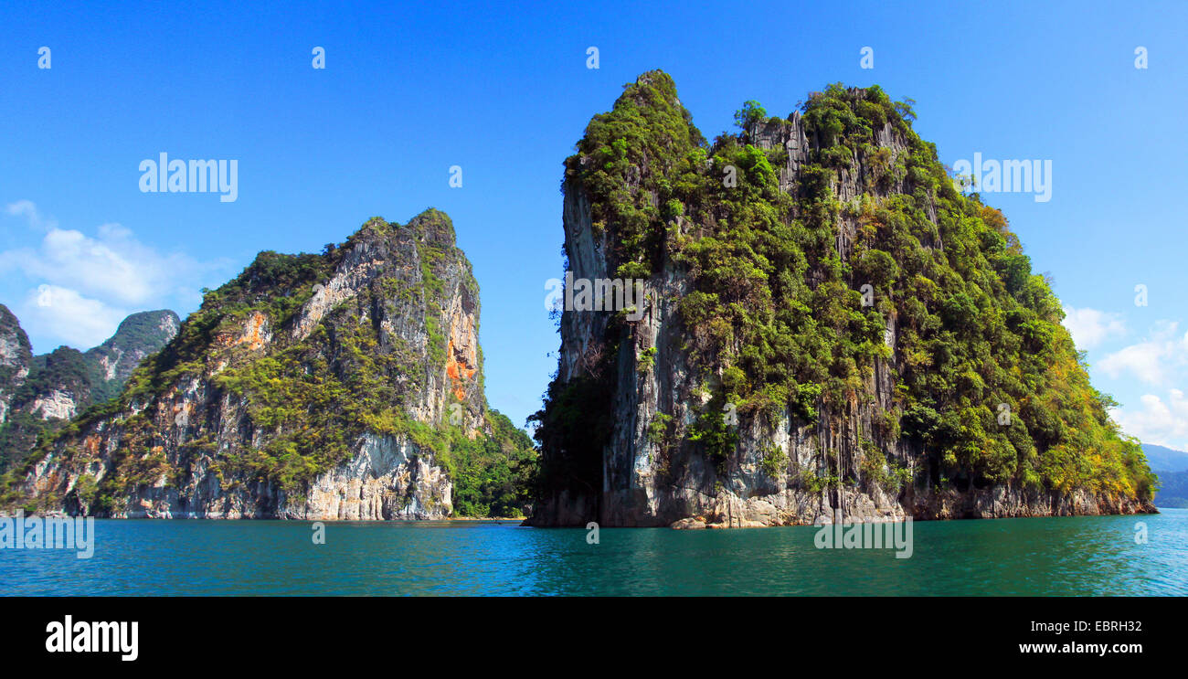Rocce, Krabi, Thailandia, Khao Sok National Park Foto Stock