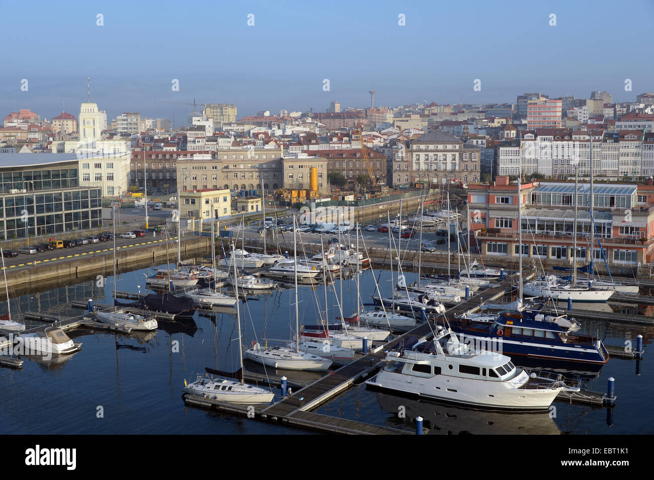 La coruna Spagna Foto Stock