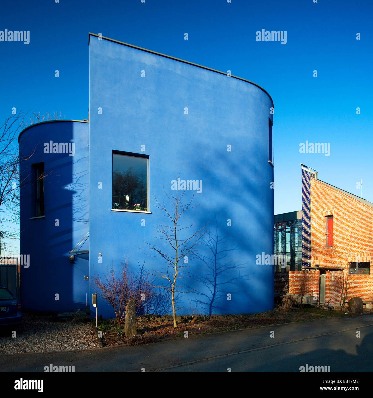 Due case Tremonia degli architetti, Alloggiamento sentiero culturale, in Germania, in Renania settentrionale-Vestfalia, la zona della Ruhr, Dortmund Foto Stock