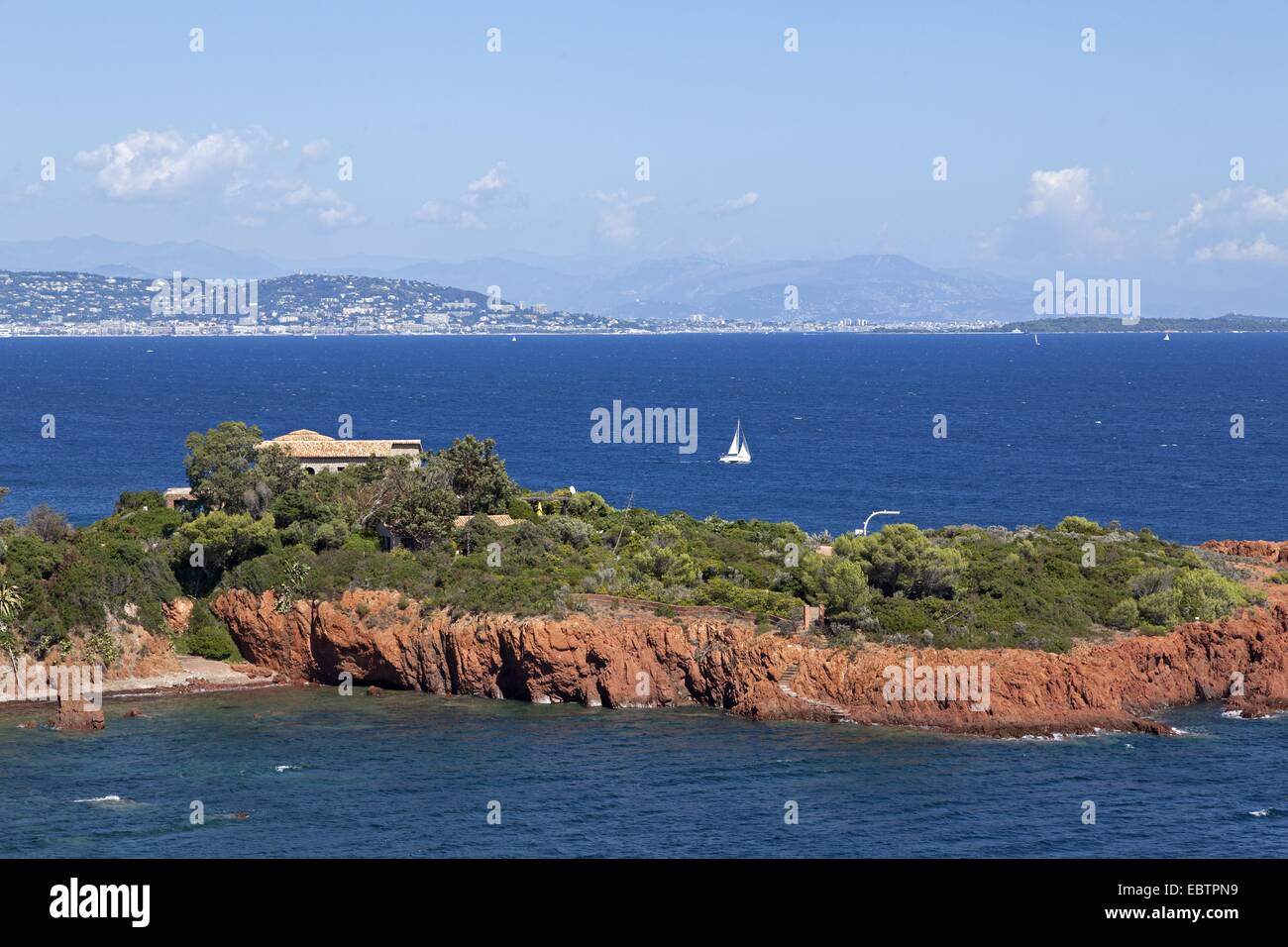 Cap Roux, Cote d'Azur, in Francia Foto Stock