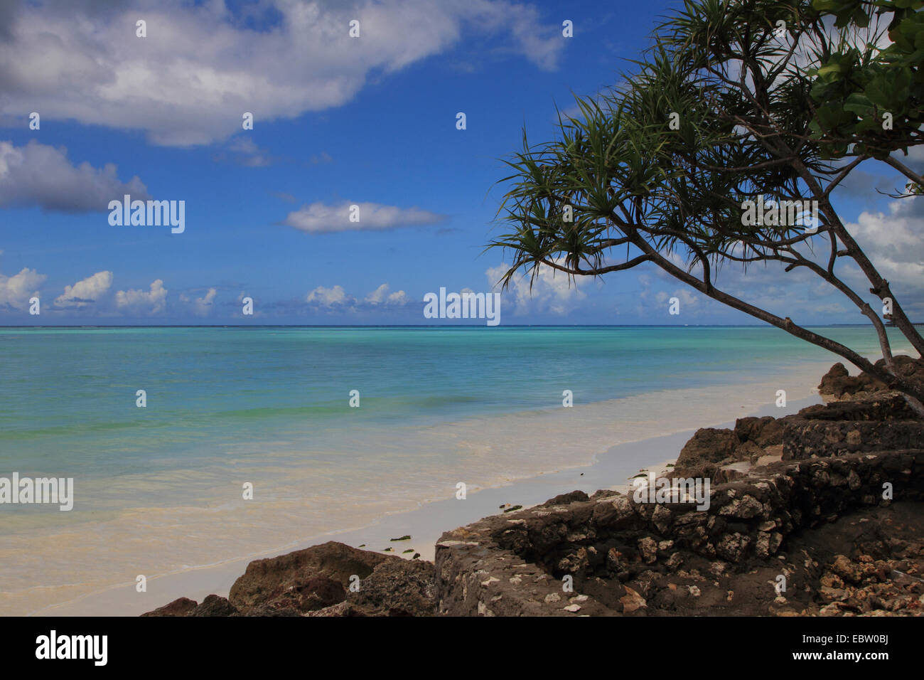 Oceano Indiano, Tanzania, Sansibar Foto Stock