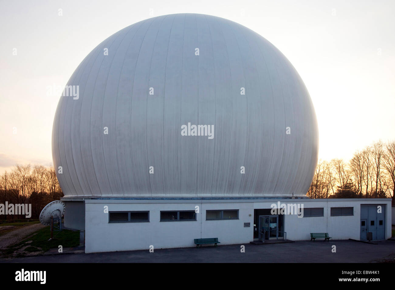 Cupola radar di Bochum osservatorio, in Germania, in Renania settentrionale-Vestfalia, la zona della Ruhr, Bochum Foto Stock