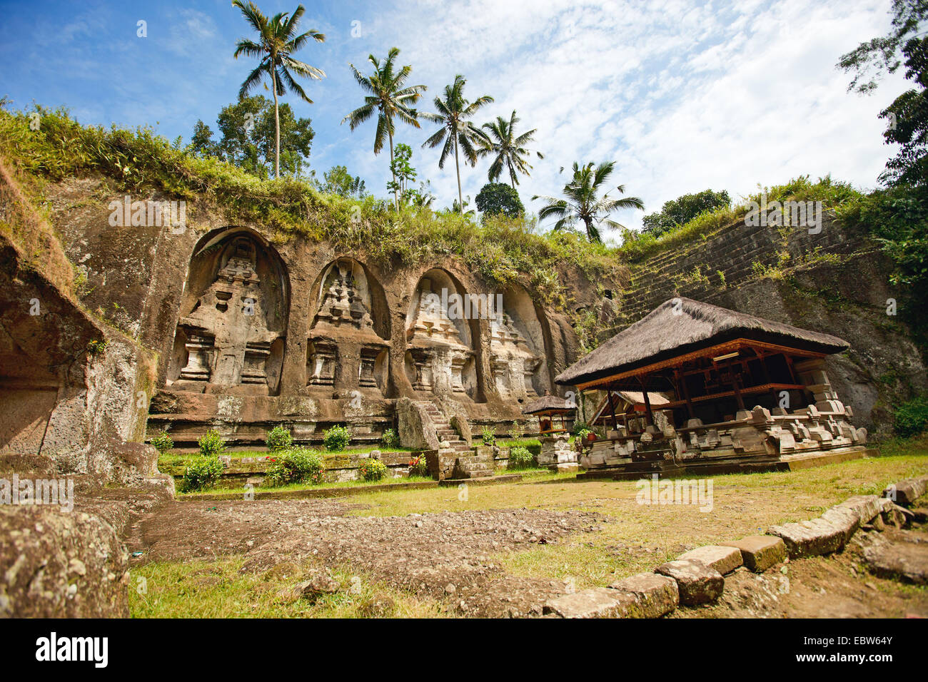 Gunung Kawi tempio, Indonesia Indonesia Bali Foto Stock