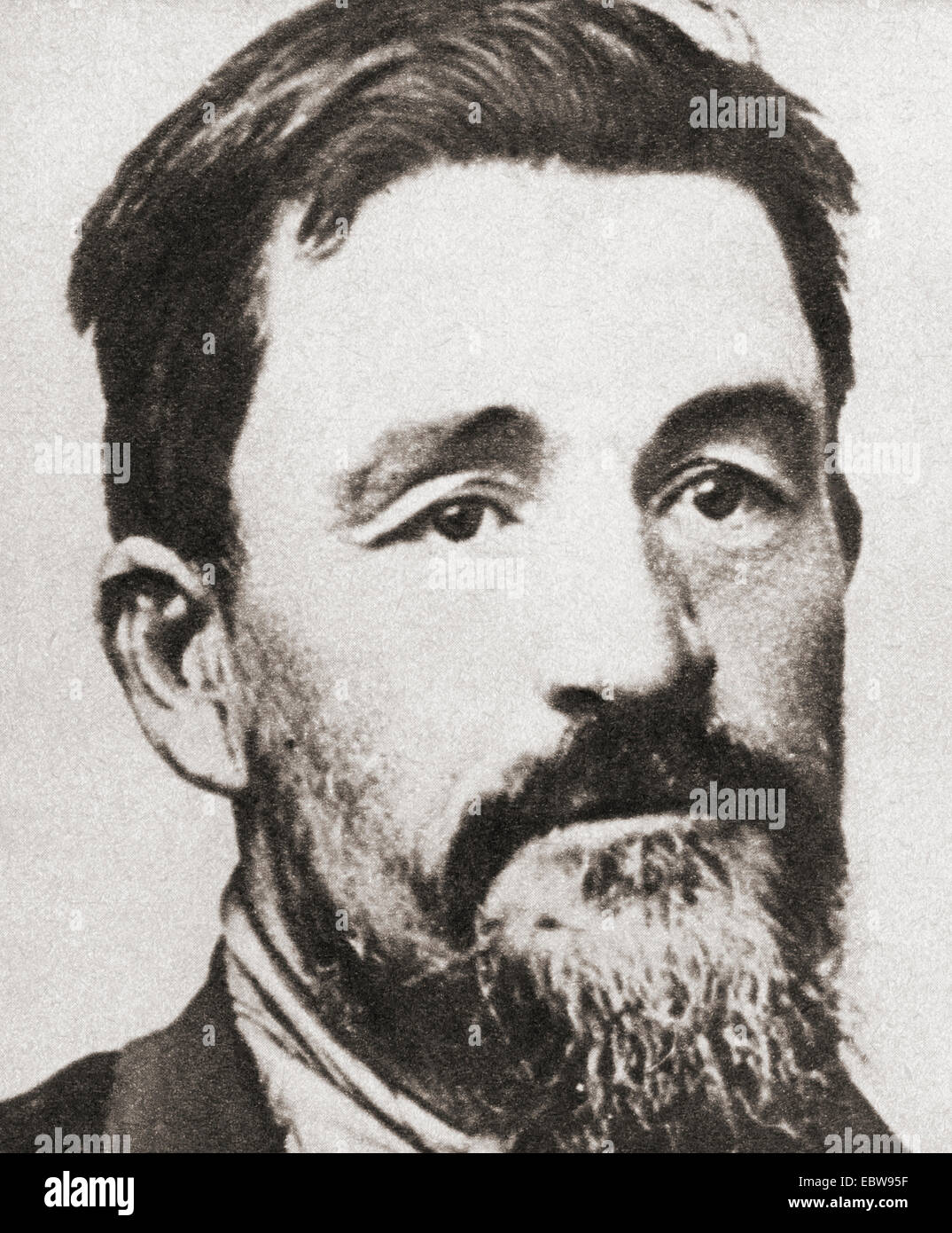 Christiaan Rudolf de Wet, 1854 - 1922. Boer generale, il leader ribelle e politico. Foto Stock