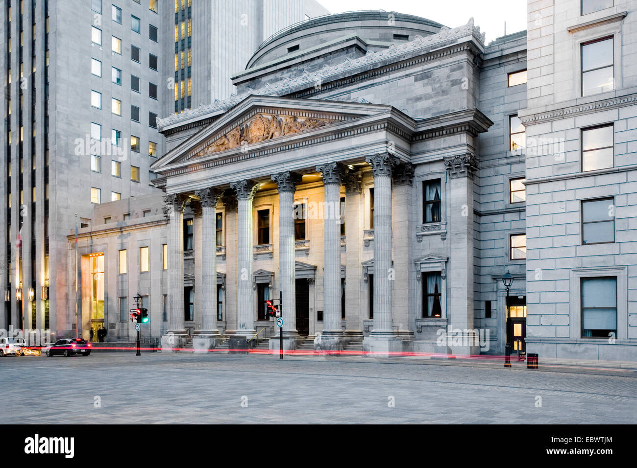 Bank of Montreal, Montréal, Provincia di Quebec, Canada Foto Stock