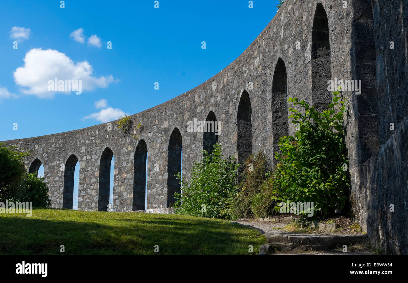 McCaig&#39;s Tower a Oban, Scotland, Regno Unito Foto Stock