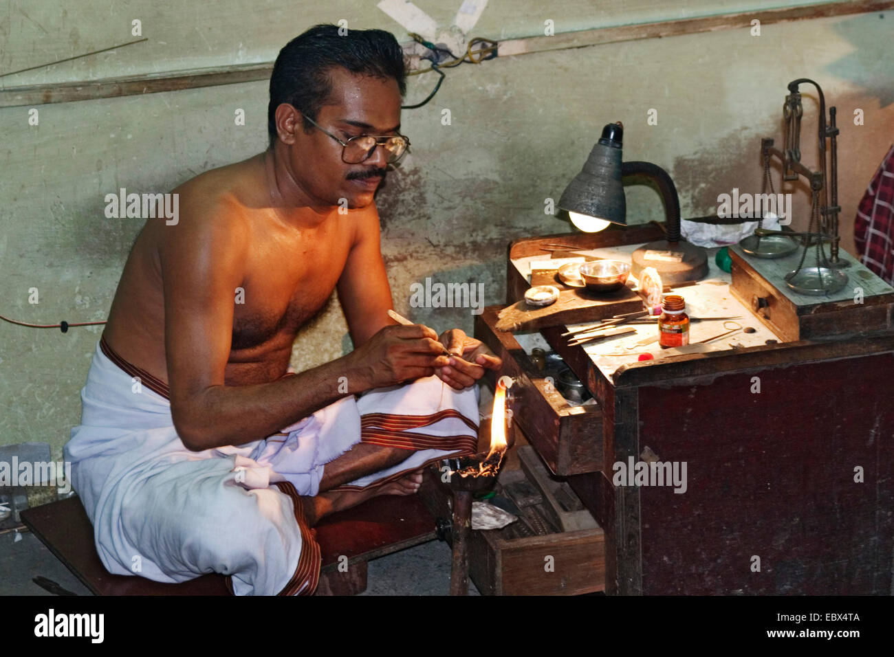 Orafo, India, Isole Andaman Foto Stock