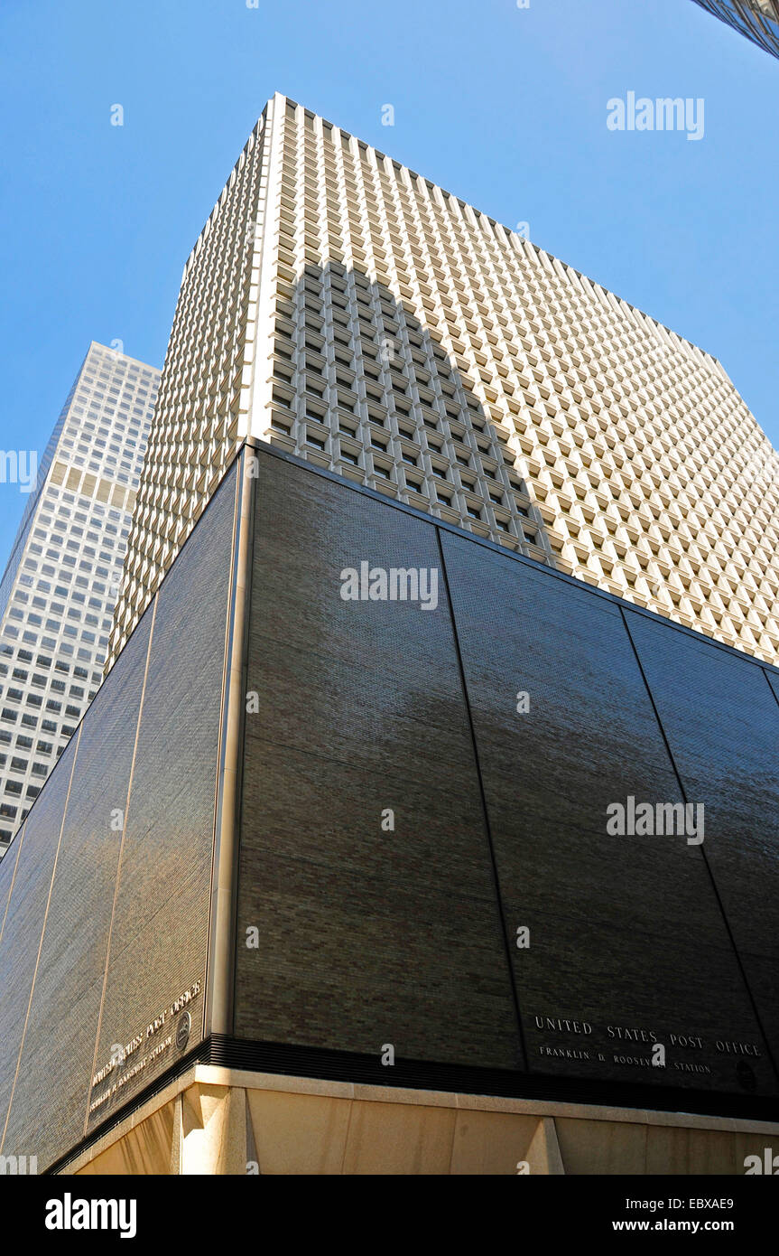 Roosevelt Stazione, United States Post Office, STATI UNITI D'AMERICA, Manhattan New York City Foto Stock