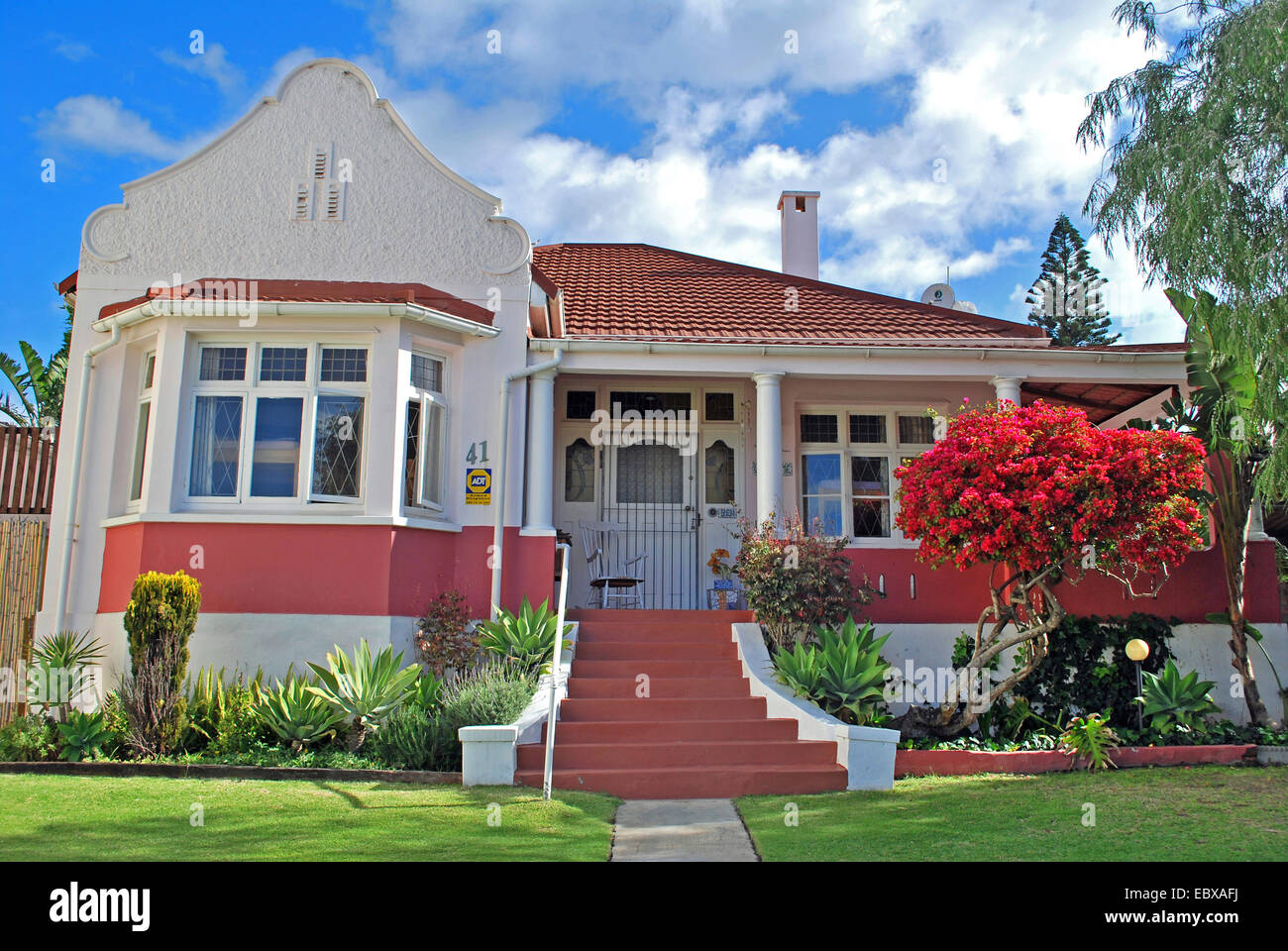 Casa in stile coloniale , Sud Africa, Port Elizabeth Foto Stock