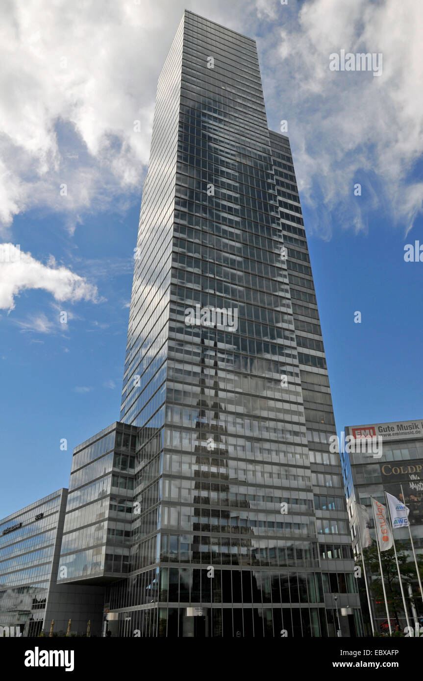 Koeln Turm in Media Park, in Germania, in Renania settentrionale-Vestfalia, Koeln Foto Stock