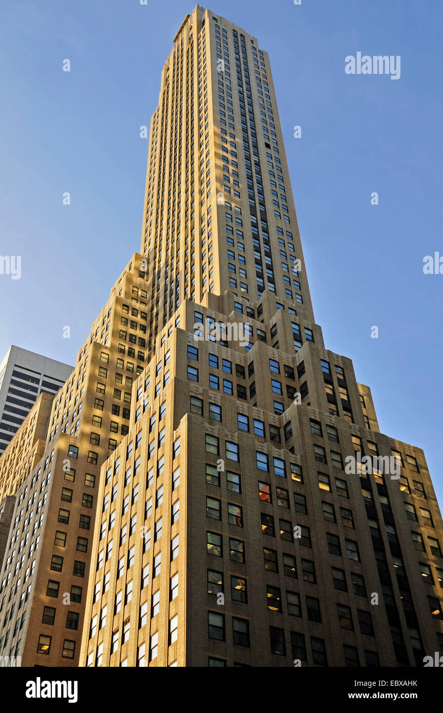 Art Deco edificio alto, 500 Fifth Avenue, STATI UNITI D'AMERICA, Manhattan New York City Foto Stock