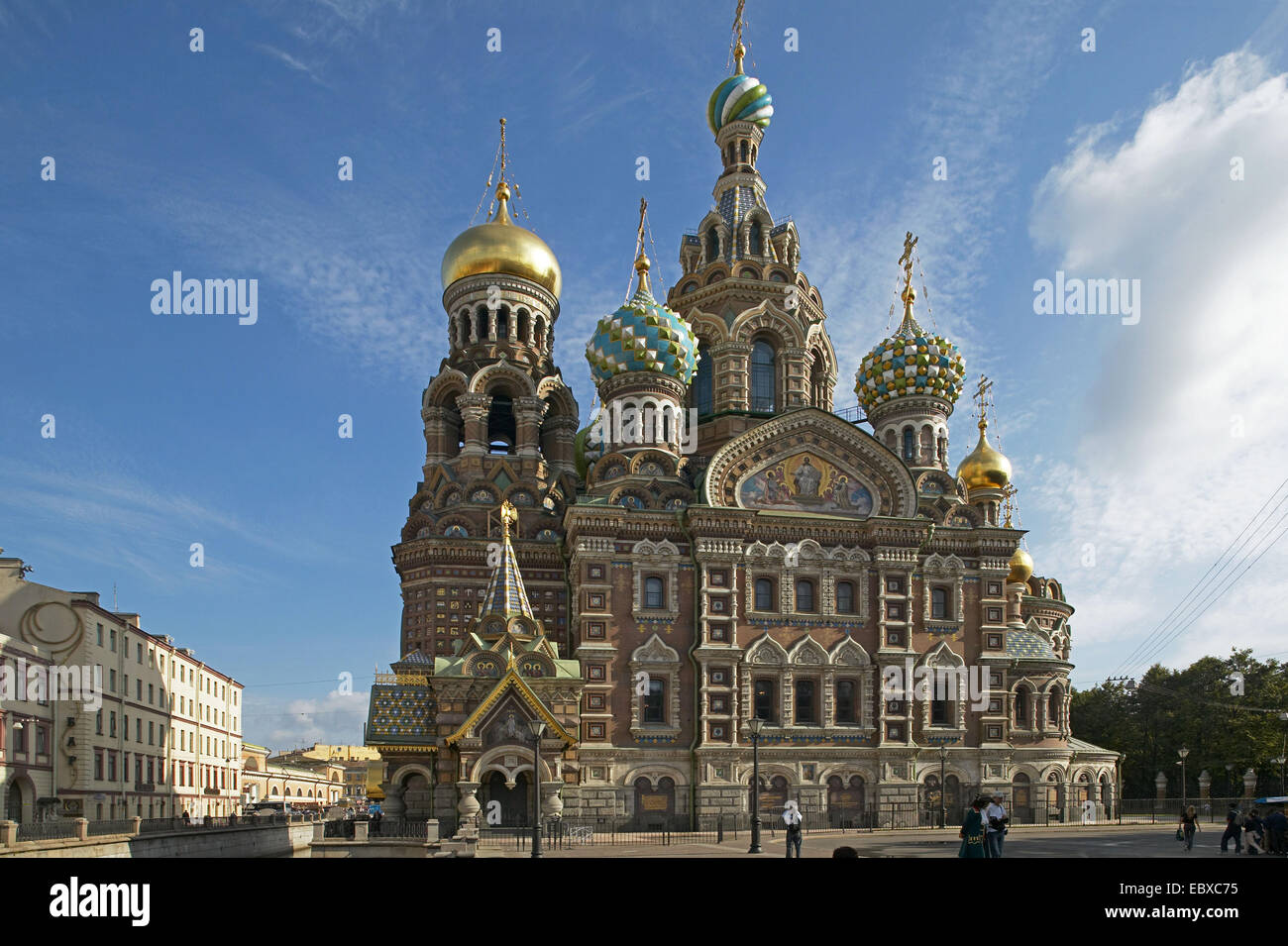 Chiesa di risurrezione, Russia, San Pietroburgo Foto Stock