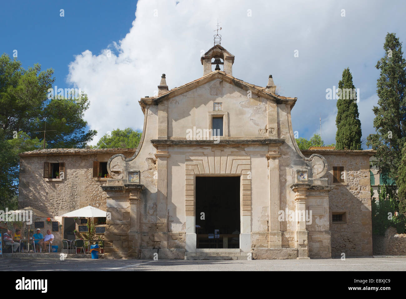 Chiesa di Calvari Pollenca Mallorca Spagna Spain Foto Stock