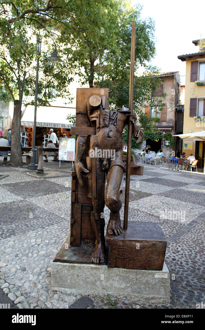 Malcesine sul Lago di Garda Foto Stock