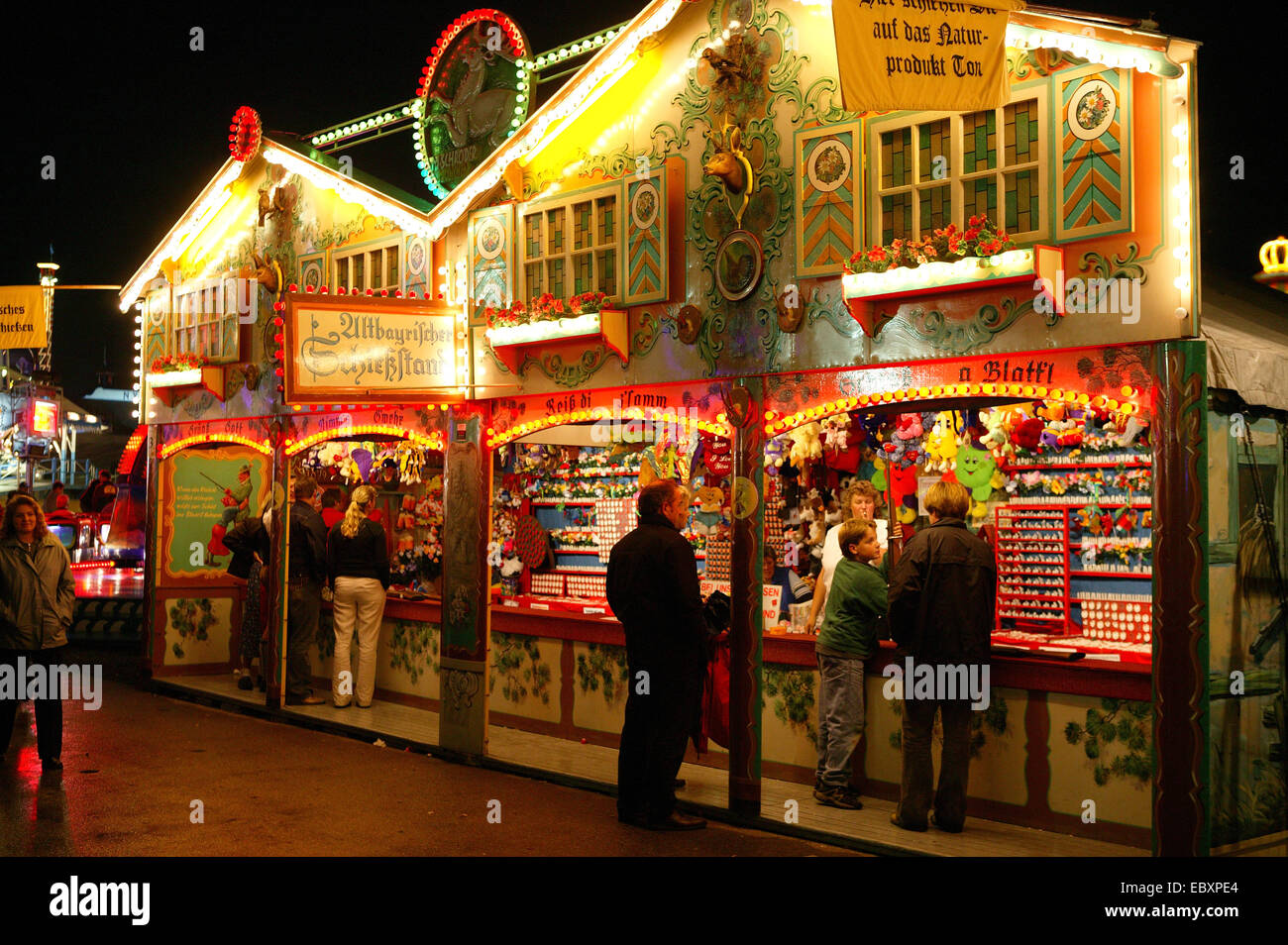 Oktoberfest a Monaco di Notte Foto Stock