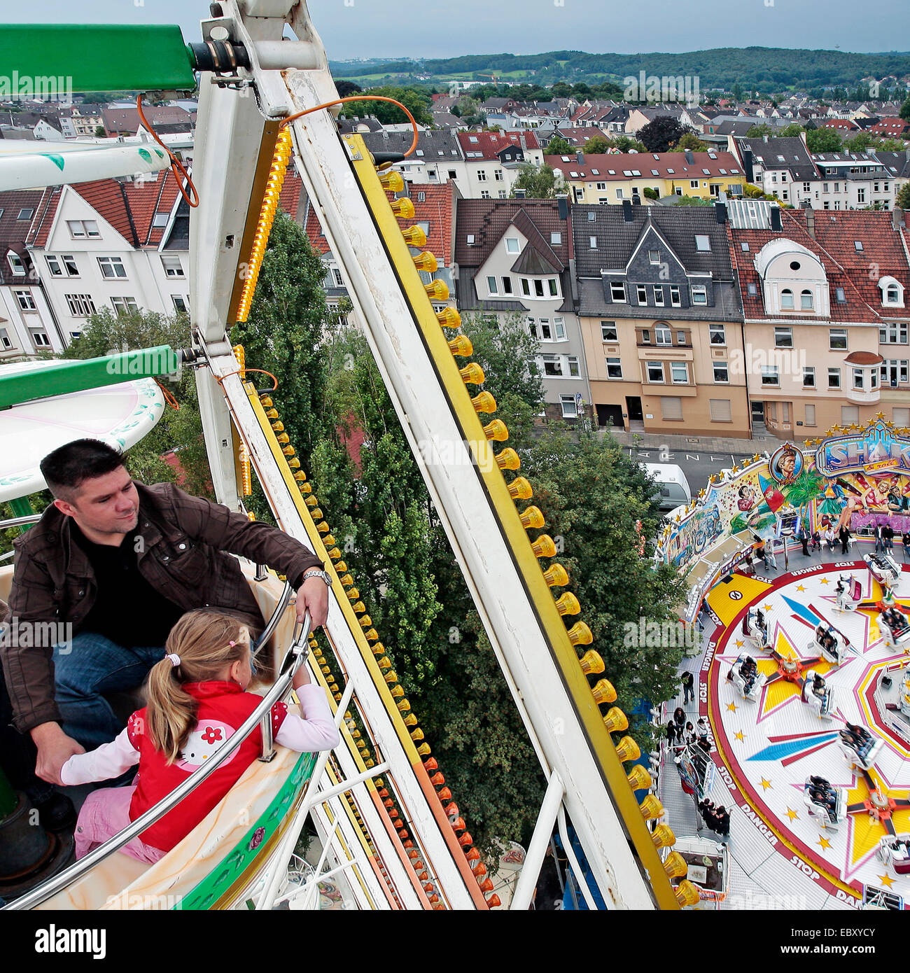 Fiera parrocchiale, in Germania, in Renania settentrionale-Vestfalia, la zona della Ruhr, Schwelm Foto Stock