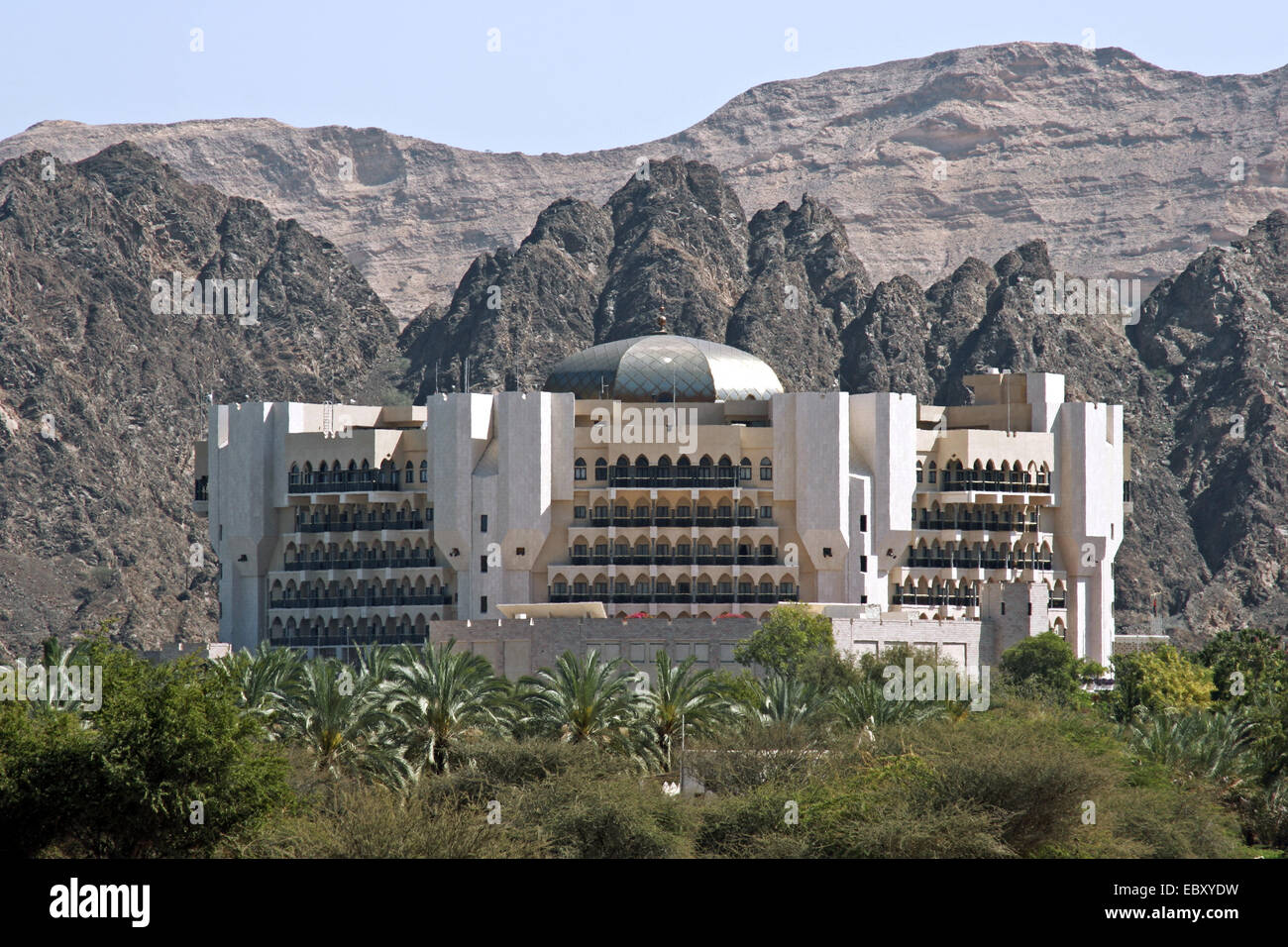 Oman, Hotel Al-Bustan Palace Foto Stock