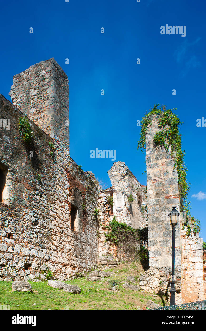 Dominikanische Republik, Santo Domingo, Kloster San Francisco (Convento San Francisco), il primo monastero nel Nuovo Mondo. Foto Stock