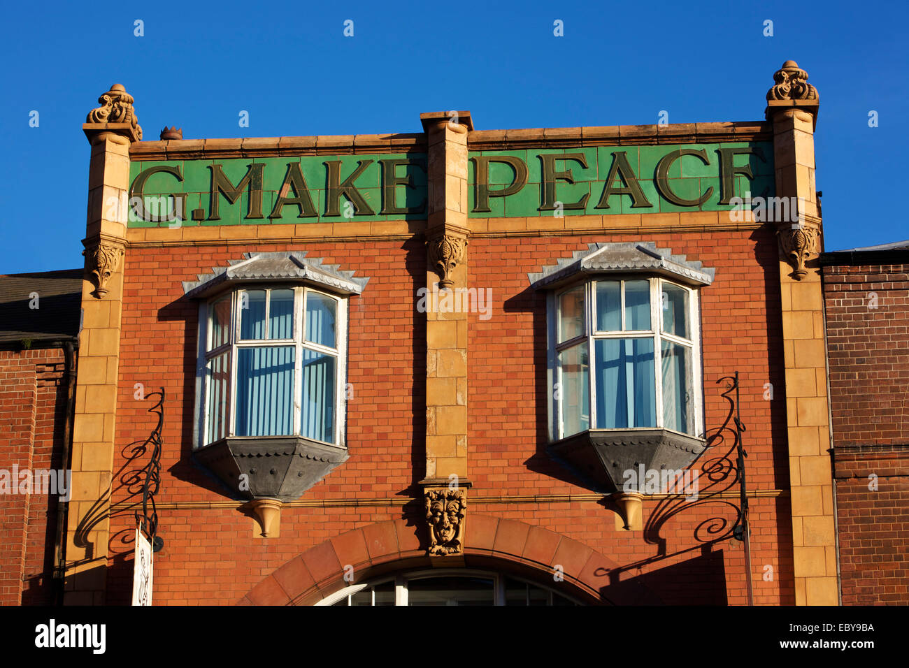 George Makepeace a 135-6 Digbeth Birmingham West Midlands England Regno Unito Foto Stock