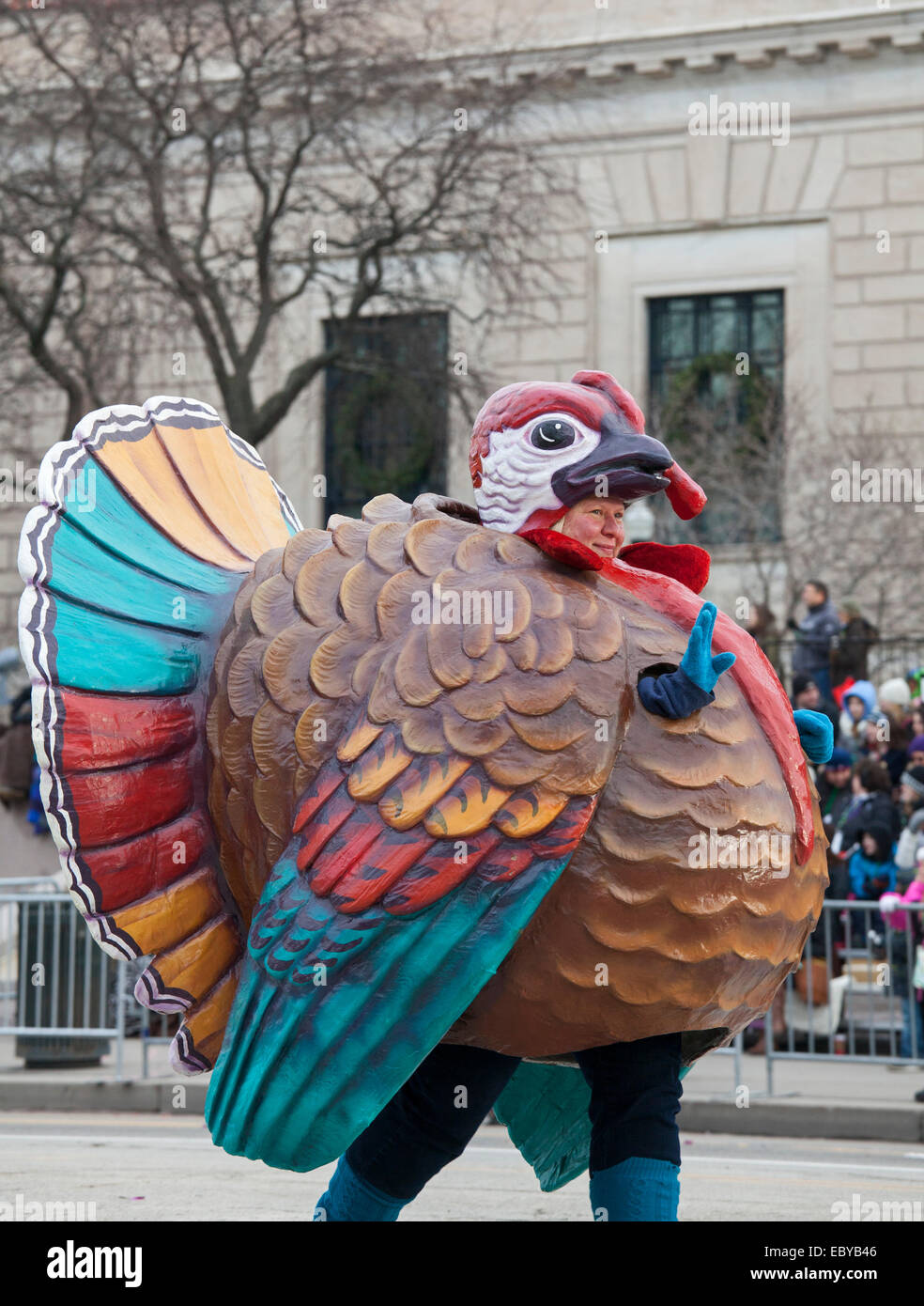 Detroit per il giorno del Ringraziamento Parade, ufficialmente chiamato America's Thanksgiving Parade. Foto Stock