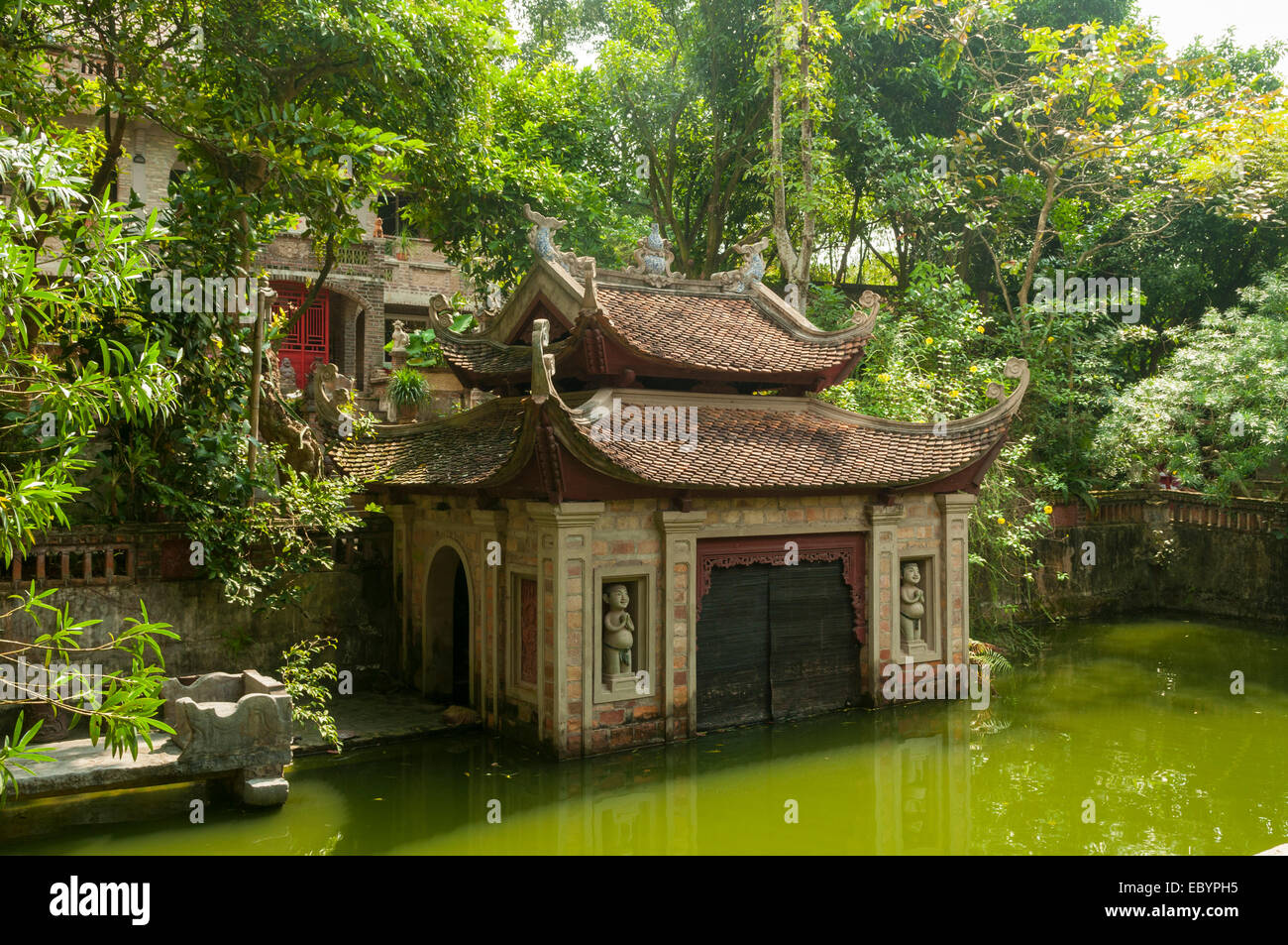 Acqua Teatro dei Pupi a Thanh Chuong Viet Palace, Hanoi, Vietnam Foto Stock