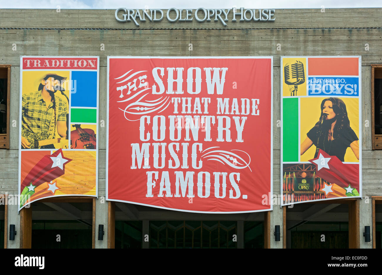 Tennessee, Nashville, Grand Ole Opry House Foto Stock