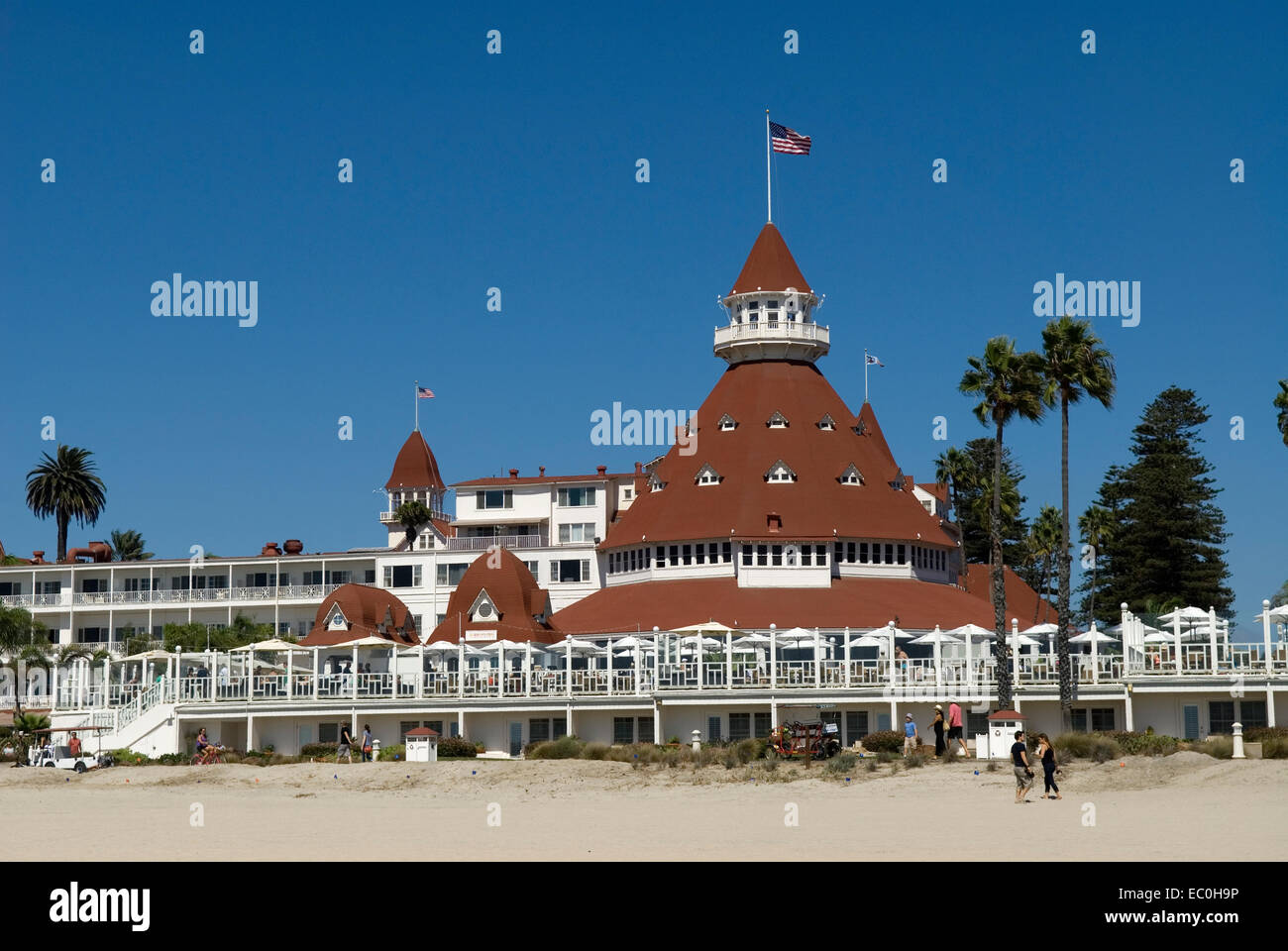 Hotel del Coronado California USA Foto Stock