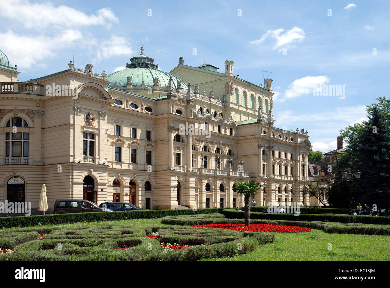 Juliusz Slowacki teatro di Cracovia in Polonia. Foto Stock