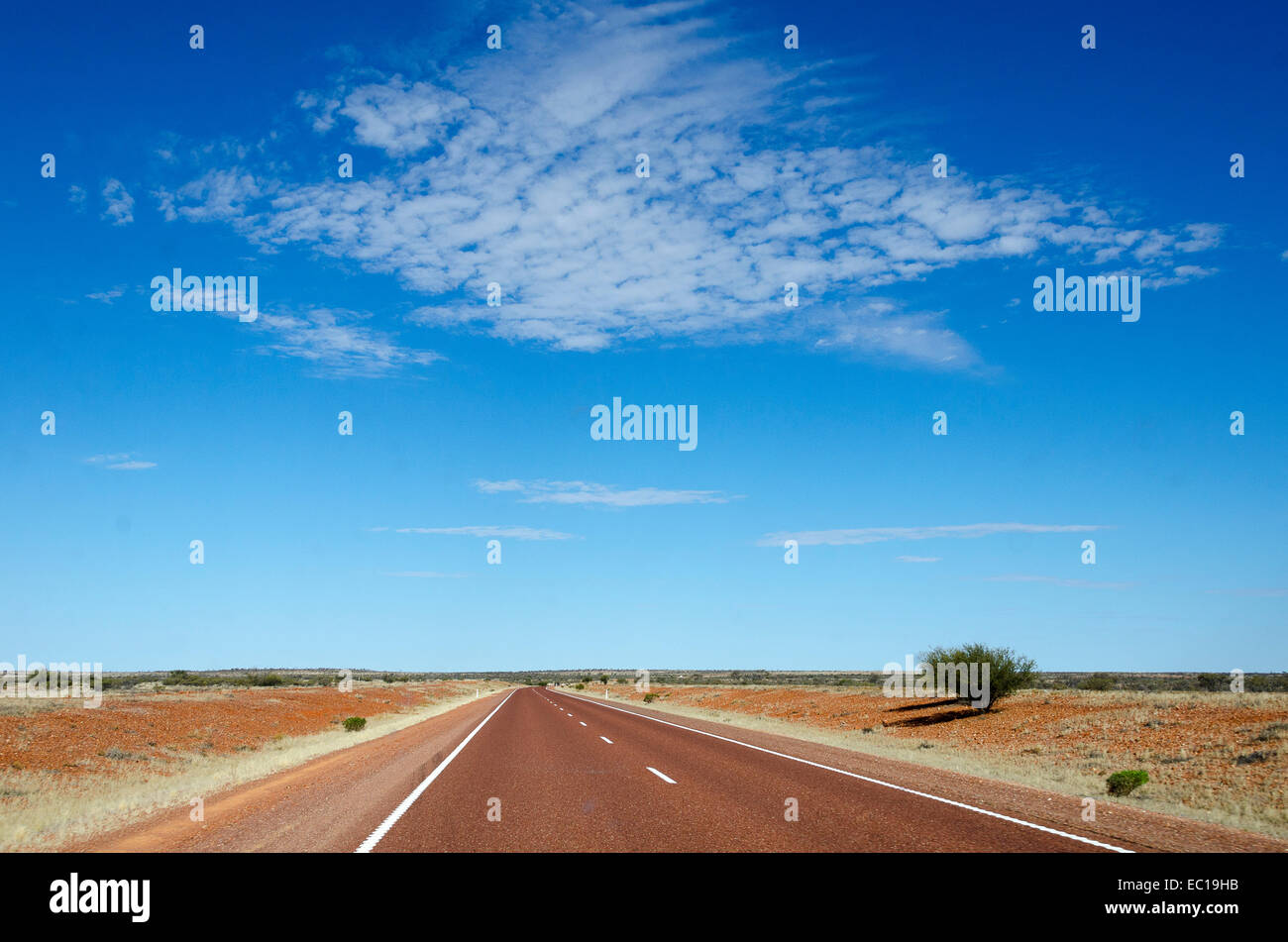 Stuart Highway, Sud Australia Foto Stock
