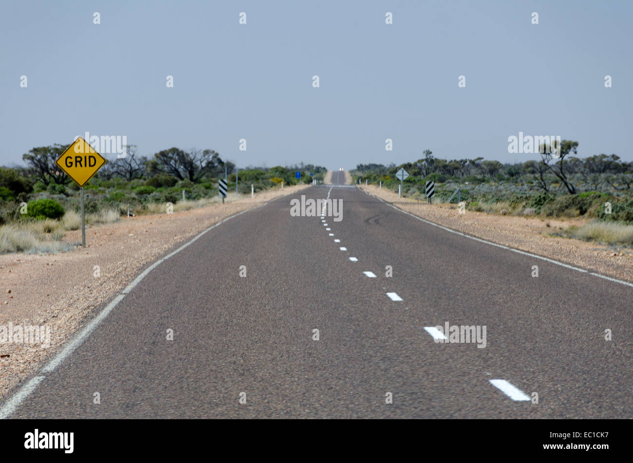 Stuart Highway, Sud Australia Foto Stock