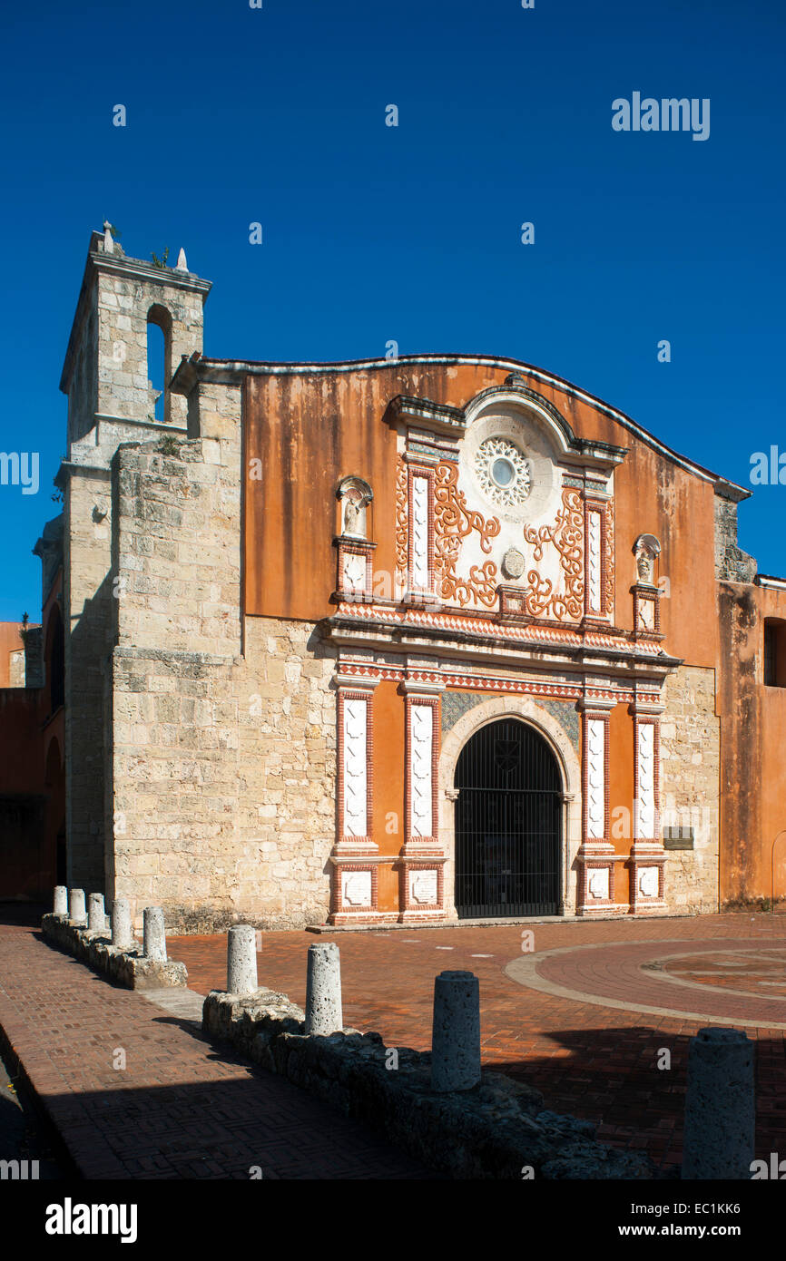 Dominikanische Republik, Santo Domingo, Zona Colonial, Calle Billini, Iglesia y Convento Dominico (Dominikanerkloster), Foto Stock