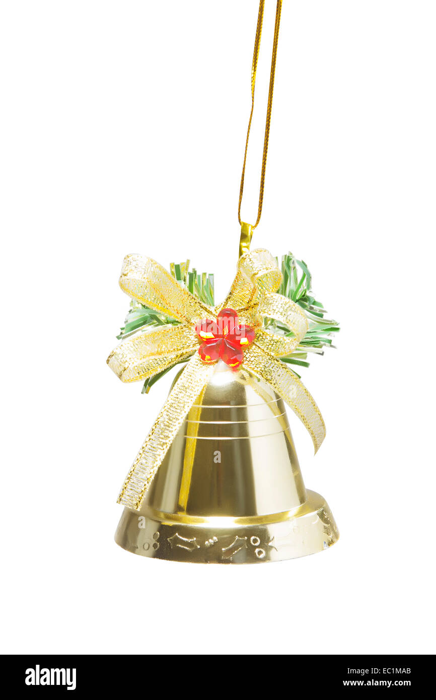 Festa di Natale Tree bell nessuno Foto Stock