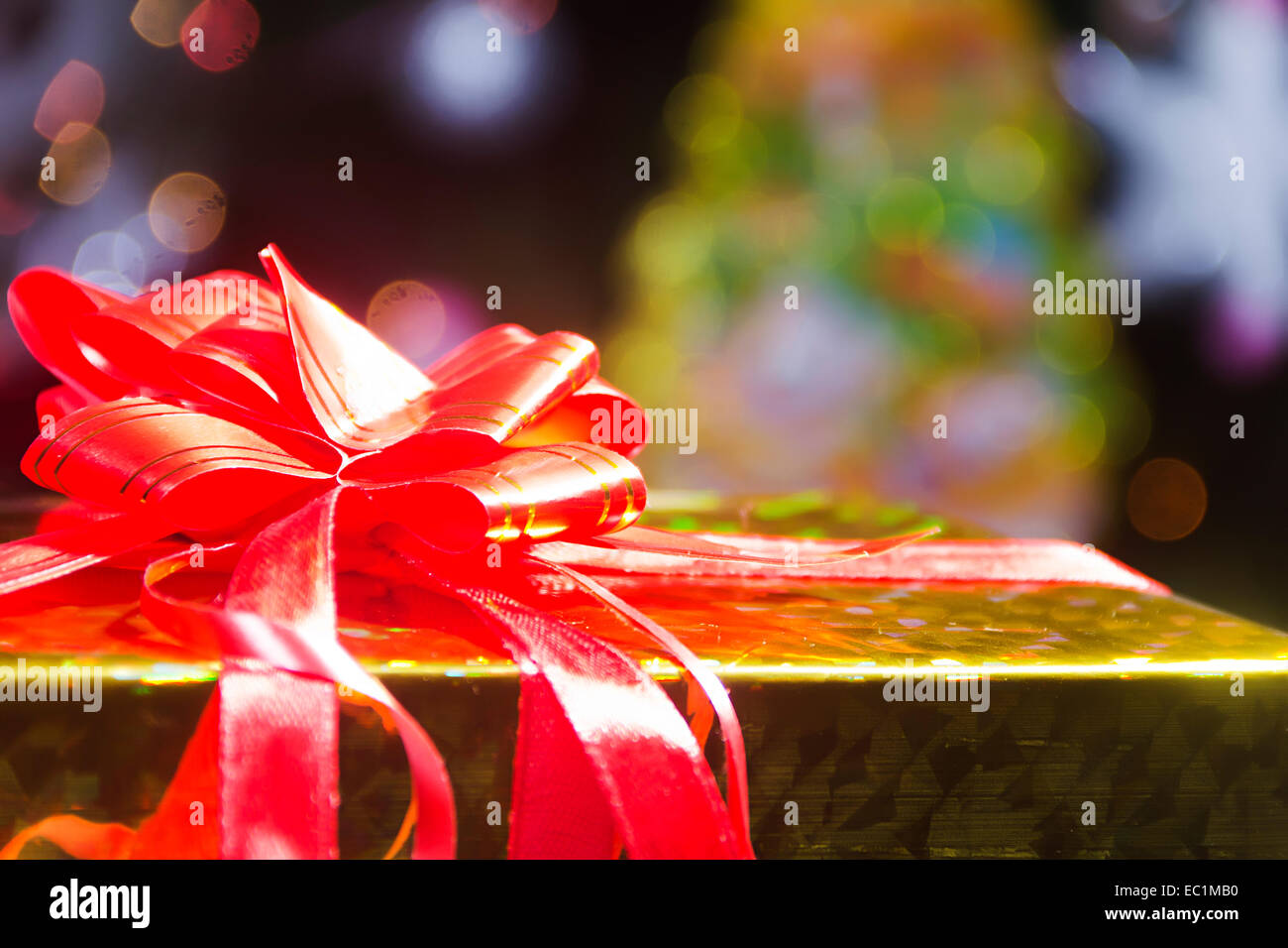 Festa di Natale dono nessuno Foto Stock