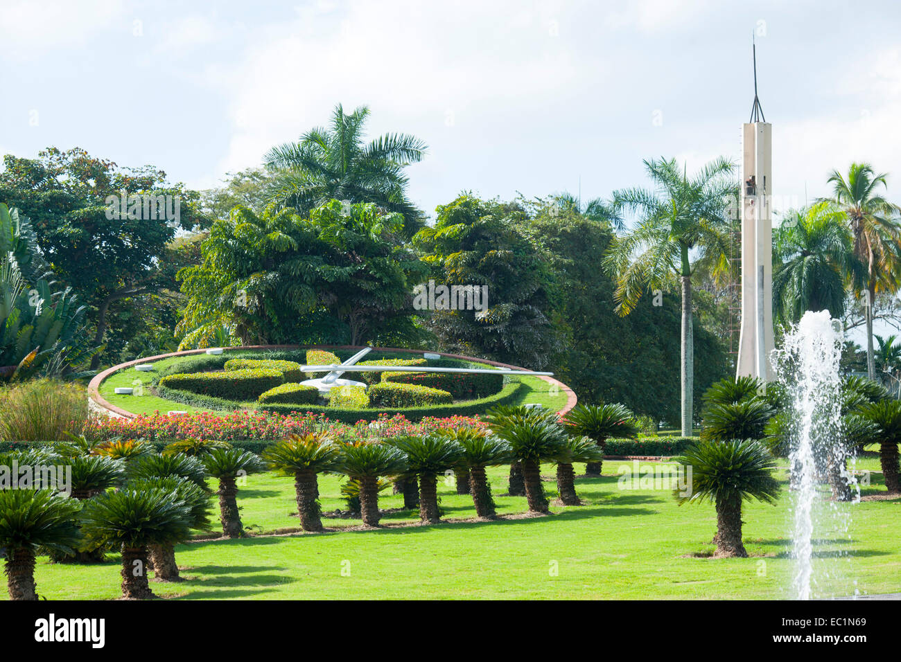 Dominikanische Republik, Santo Domingo, Jardin Botanico Rafael Moscoso, Foto Stock