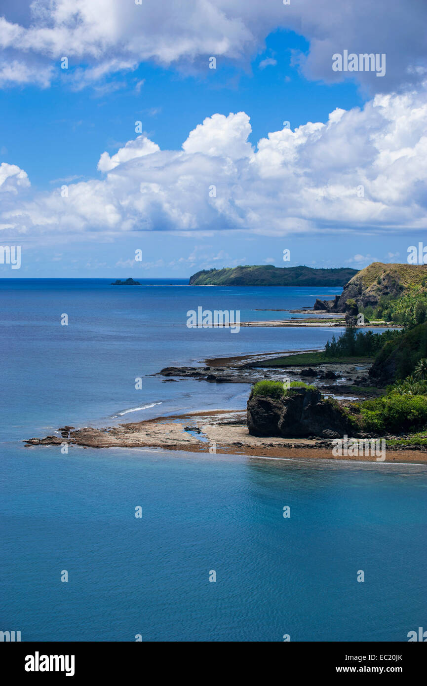 Utamac Bay in Guam, territorio statunitense e del Pacifico Foto Stock