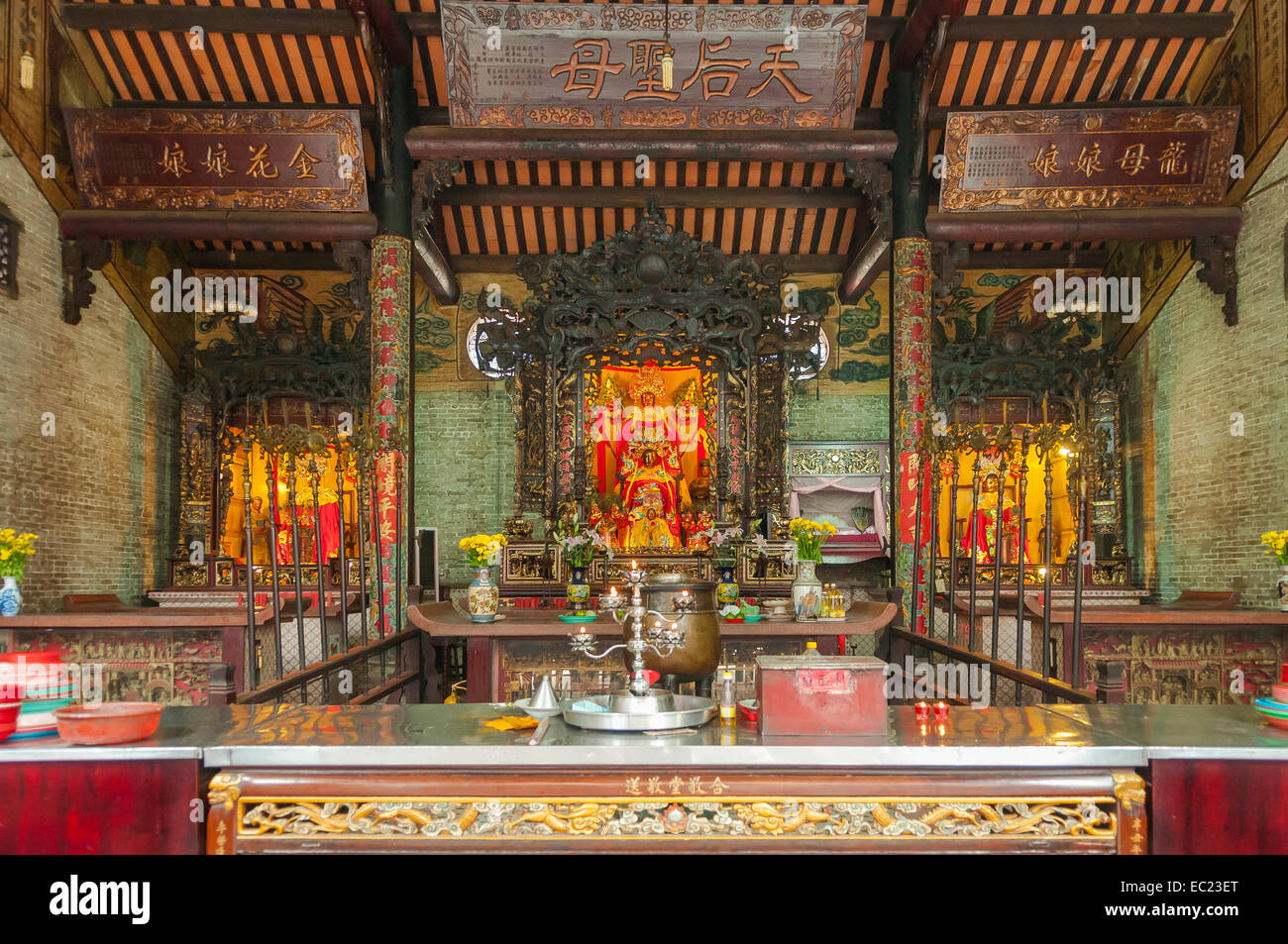 All'interno di Nghia una pagoda Hoi, Ho Chi Minh City, Vietnam Foto Stock